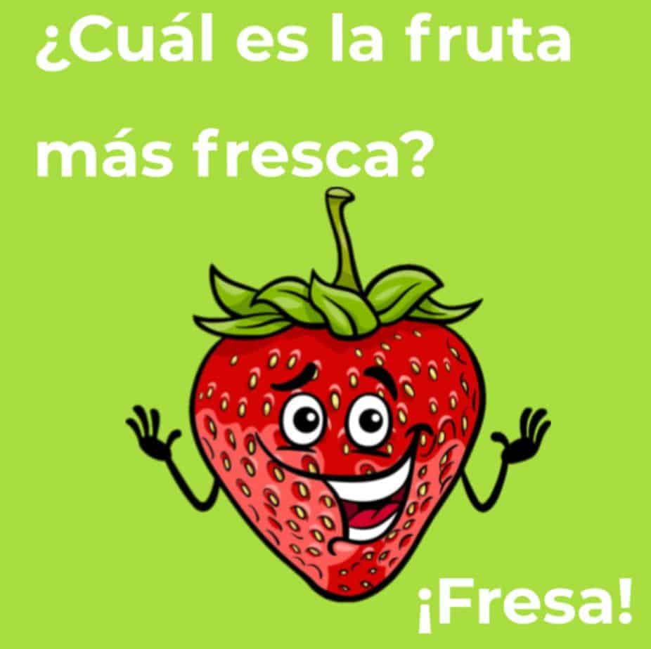 Strawberry перевод. Joke in Spanish.